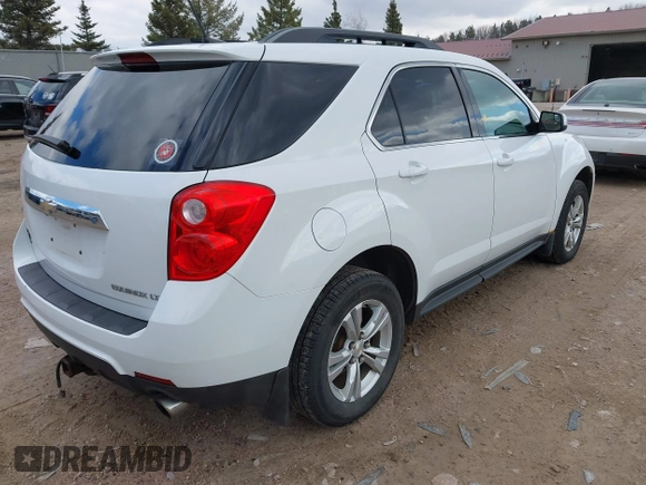 2013 Chevrolet Equinox LT with VIN 2GNFLEE36D6222483, listed as a IAAI auction lot 42006565 with 127,027 mi miles. Bid and sale history available at carsss.com. Image 4.