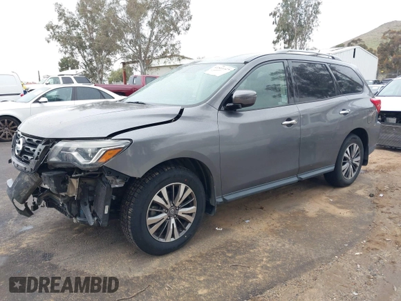 2018 Nissan Pathfinder SL with VIN 5N1DR2MN8JC647427, listed as a IAAI auction lot 41801427 with 148,741 mi miles. Bid and sale history available at carsss.com. Image 17.