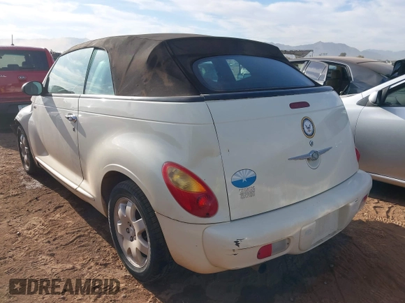2005 Chrysler PT Cruiser with VIN 3C3EY55X55T530285, listed as a IAAI auction lot 41498283 with 155,634 mi miles and . Bid and sale history available at DreamBid. Image 3.