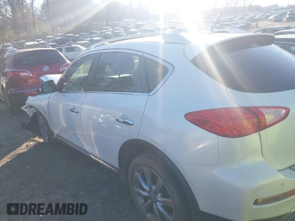 2017 Infiniti QX50 with VIN JN1BJ0RP5HM382300, listed as a IAAI auction lot 41275006 with 91,516 mi miles. Bid and sale history available at carsss.com. Image 14.