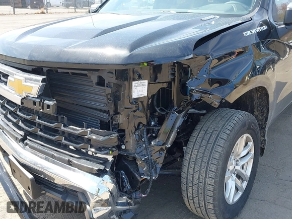 2025 Chevrolet Silverado 1500 with VIN 3GCPKKEK7SG101078, listed as a IAAI auction lot 42076501 with 2,089 mi miles and . Bid and sale history available at DreamBid. Image 6.
