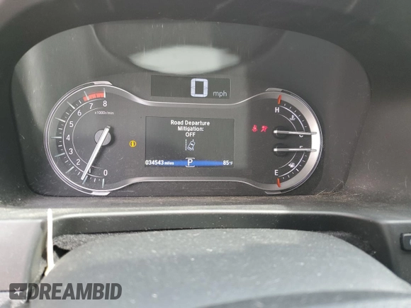 2021 Honda Ridgeline Sport with VIN 5FPYK3F10MB012808, listed as a Copart auction lot 51096395 with 34,543 mi miles and Salvage title. Bid and sale history available at DreamBid. Image 9.