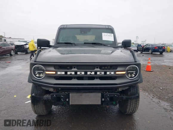 2021 Ford Bronco with VIN 1FMDE5BH4MLA77019, listed as a IAAI auction lot 41479056 with 30,484 mi miles. Bid and sale history available at carsss.com. Image 6.