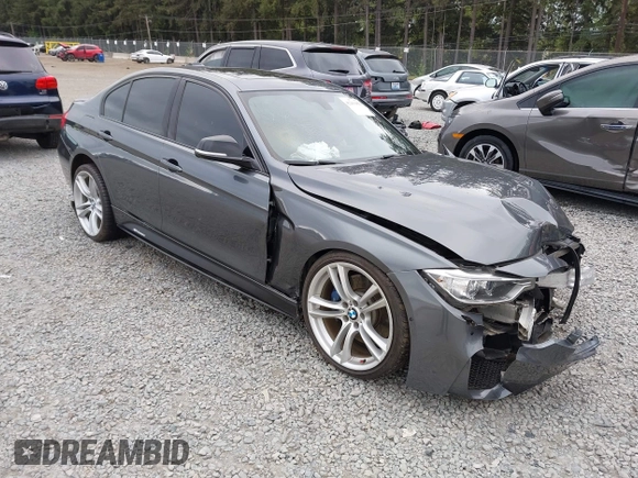 2015 BMW 3 Series 335i xDrive with VIN WBA3B9C56F5A48293, listed as a IAAI auction lot 42253956 with 83,332 mi miles and . Bid and sale history available at DreamBid. Image 1.