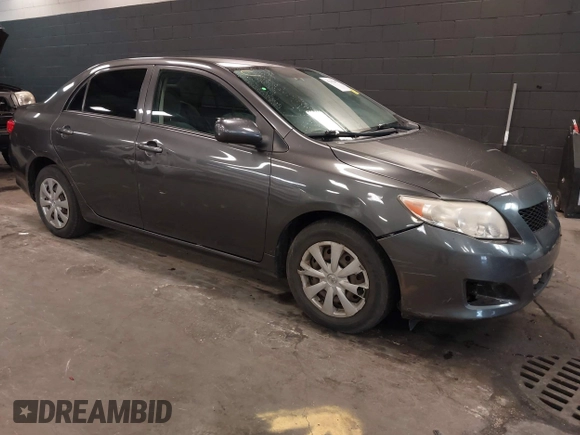2009 Toyota Corolla with VIN JTDBL40E09J050083, listed as a IAAI auction lot 42192847 with 133,851 mi miles and . Bid and sale history available at DreamBid. Image 1.