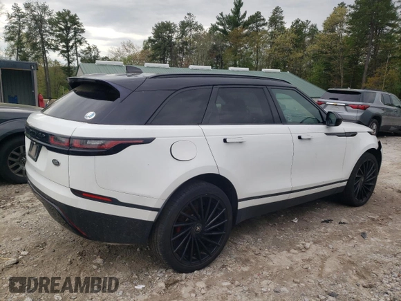2019 Land Rover Range Rover Velar S with VIN SALYB2EX5KA784275, listed as a Copart auction lot 54759415 with 90,851 mi miles and Salvage title. Bid and sale history available at DreamBid. Image 3.