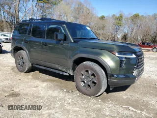 2024 Lexus GX with VIN JTJTBCDX5R5023058, listed as a Copart auction lot 48135645 with 3,287 mi miles and Salvage Title. Bid and sale history available at carsss.com. Image 4.