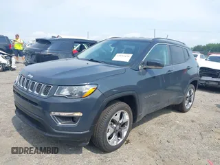 2018 Jeep Compass Limited with VIN 3C4NJDCB4JT365762, listed as a IAAI auction lot 42694434 with 59,685 mi miles and . Bid and sale history available at DreamBid. Image 17.