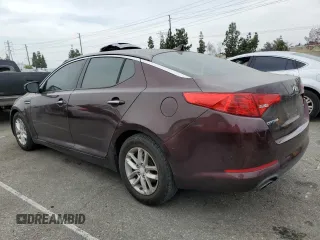 2013 Kia Optima LX z VIN 5XXGM4A74DG102024, wystawiony jako Copart lot #58264275 z przebiegiem 128 594 mil mil oraz Szkoda całkowita • Salvage title. Historia ofert i sprzedaży dostępna na DreamBid. Obrazek 2.