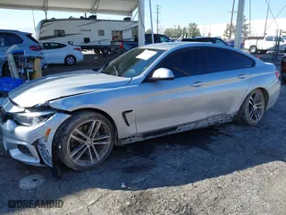 2019 BMW 4 Series 430i with VIN WBA4J1C59KBM18458, listed as a IAAI auction lot 41616102 with 51,878 mi miles. Bid and sale history available at carsss.com. Image 18.