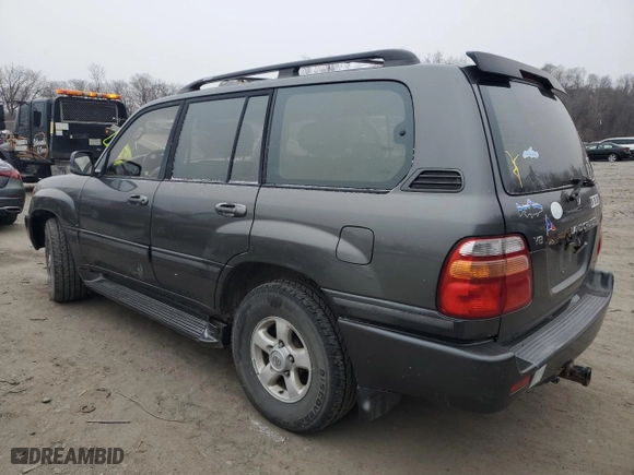 2000 Toyota Land Cruiser with VIN JT3HT05J7Y0113942, listed as a Copart auction lot 87448844 with 188,401 mi miles and Clean Title. Bid and sale history available at carsss.com. Image 2.