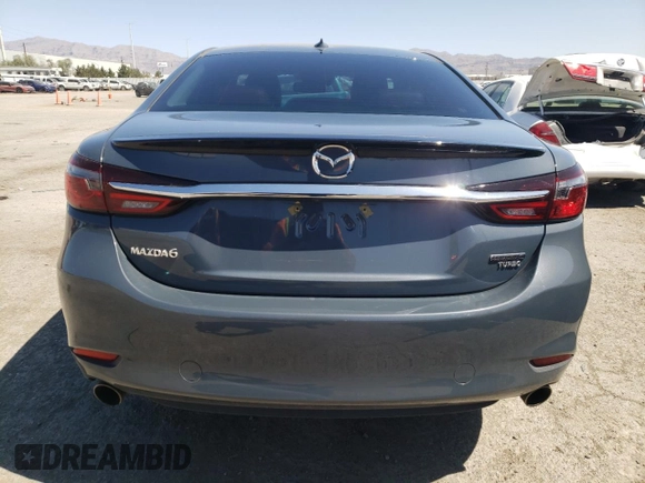 2021 Mazda 6 Grand Touring Reserve with VIN JM1GL1WY4M1617118, listed as a Copart auction lot 54951114 with 14,670 mi miles and Salvage Title. Bid and sale history available at DreamBid. Image 6.