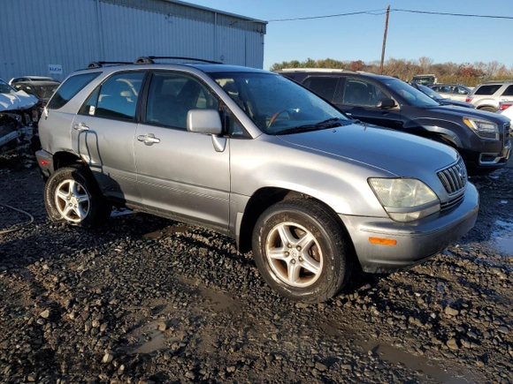 2001 Lexus RX 300 with VIN JTJGF10U310084903, listed as a Copart auction lot 81132314 with 251,268 mi miles and Salvage Title. Bid and sale history available at carsss.com. Image 4.
