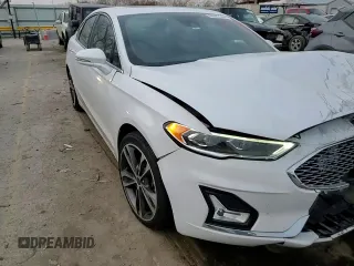 2019 Ford Fusion Titanium with VIN 3FA6P0D91KR263556, listed as a Copart auction lot 85587244 with 73,758 mi miles and Salvage Title. Bid and sale history available at carsss.com. Image 11.