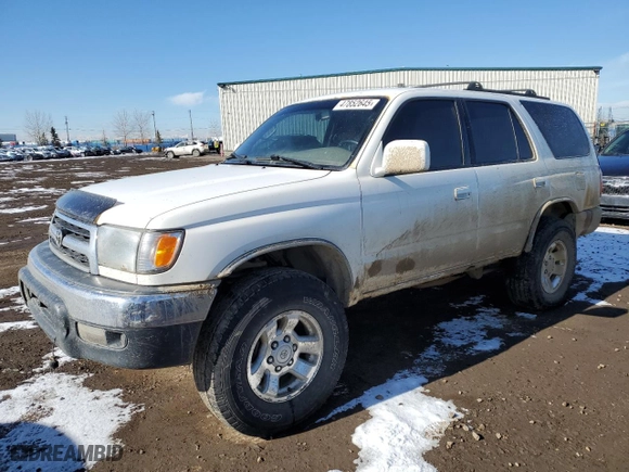 1999 Toyota 4Runner SR5 with VIN JT3HN86R8X0211342, listed as a Copart auction lot 47852645 with 346,444 mi miles and Salvage Title. Bid and sale history available at carsss.com. Image 1.