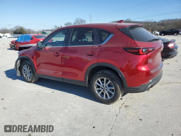 2023 Mazda CX-5 S Select with VIN JM3KFBBM5P0262424, listed as a Copart auction lot 88150275 with 18,910 mi miles and Salvage Title. Bid and sale history available at DreamBid. Image 2.