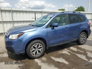 2018 Subaru Forester Premium с VIN JF2SJAEC8JH486429, выставлен на аукционе Copart как лот 59173935 с пробегом 72 094 миль миль и Списание • Salvage title. История ставок и продаж доступна на DreamBid. Изображение 1.