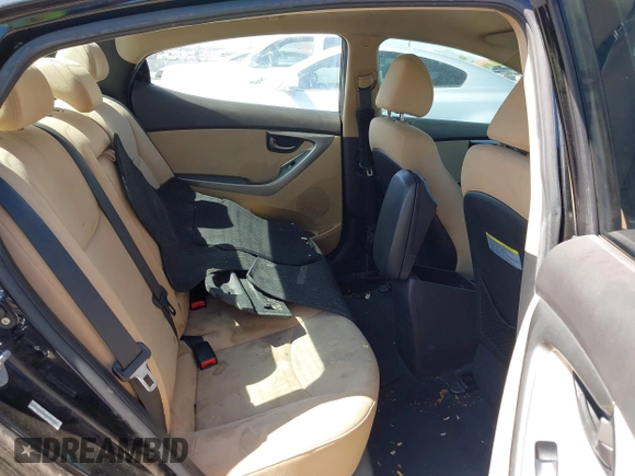 2013 Hyundai Elantra Limited with VIN KMHDH4AE6DU920835, listed as a IAAI auction lot 42084200 with 130,813 mi miles. Bid and sale history available at carsss.com. Image 8.