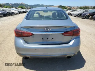 2018 Infiniti Q50 Luxe с VIN JN1EV7AP2JM354613, выставлен на аукционе Copart как лот 57977755 с пробегом 45 396 миль миль и Списание • Salvage title. История ставок и продаж доступна на DreamBid. Изображение 6.