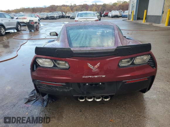 2016 Chevrolet Corvette Z06 2LZ with VIN 1G1YR2D62G5608952, listed as a Copart auction lot 78149904 with 10,528 mi miles and Salvage Title. Bid and sale history available at carsss.com. Image 6.