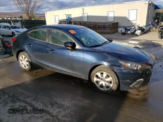 2015 Mazda 3 i SV with VIN JM1BM1T71F1242830, listed as a Copart auction lot 79832884 with Not Provided miles and Salvage Title. Bid and sale history available at DreamBid. Image 4.