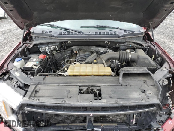 2019 Ford F-150 XL with VIN 1FTEW1E5XKFD24698, listed as a Copart auction lot 60204085 with 145,406 mi miles and Salvage title. Bid and sale history available at DreamBid. Image 11.
