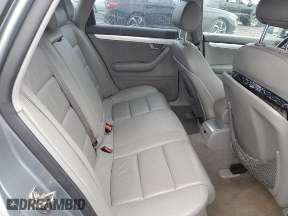 2008 Audi A4 2.0T with VIN WAUDF78E68A155387, listed as a Copart auction lot 61042775 with 155,567 mi miles and Salvage title. Bid and sale history available at DreamBid. Image 10.