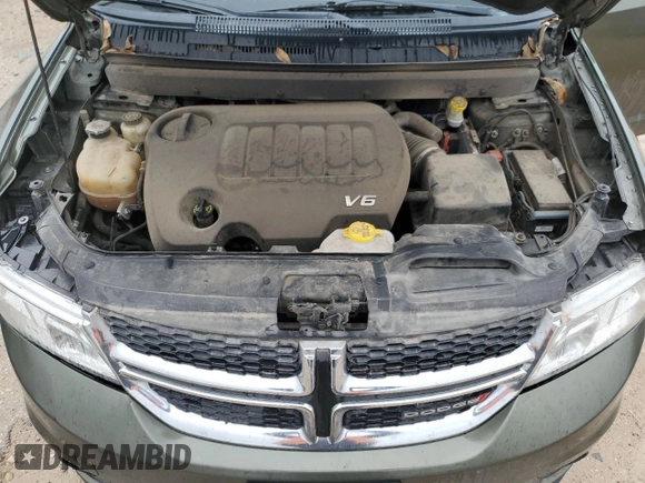 2018 Dodge Journey SXT with VIN 3C4PDDBGXJT197252, listed as a Copart auction lot 46361865 with Not provided miles and Salvage title. Bid and sale history available at DreamBid. Image 11.