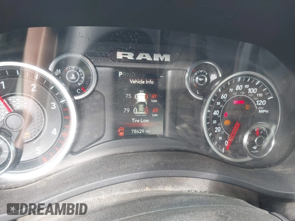 2023 Ram 2500 Tradesman with VIN 3C6UR5HL2PG587012, listed as a IAAI auction lot 41704685 with 78,629 mi miles. Bid and sale history available at carsss.com. Image 7.
