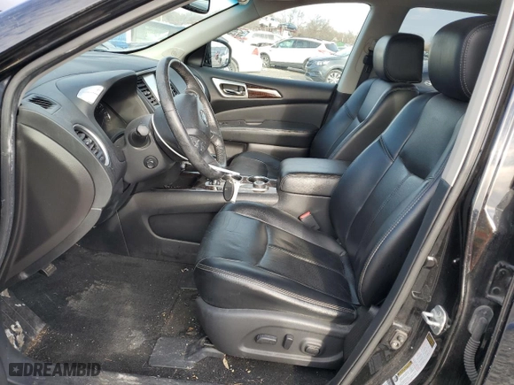 2014 Nissan Pathfinder Platinum with VIN 5N1AR2MM9EC734351, listed as a Copart auction lot 80862943 with 131,276 mi miles and Salvage Title. Bid and sale history available at carsss.com. Image 7.