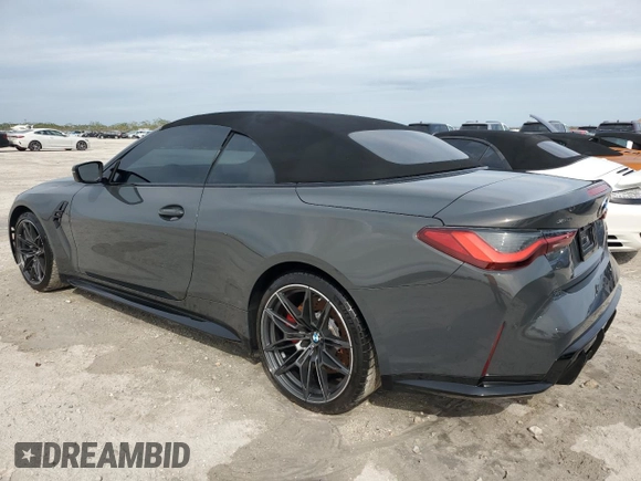 2024 BMW M4 Competition xDrive with VIN WBS33BA07RCP25968, listed as a Copart auction lot 74177744 with 7,150 mi miles and Non Repairable. Bid and sale history available at carsss.com. Image 2.