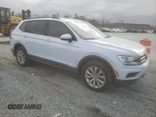 2018 Volkswagen Tiguan S with VIN 3VV1B7AX5JM095111, listed as a Copart auction lot 49088375 with 58,042 mi miles and Salvage title. Bid and sale history available at DreamBid. Image 4.