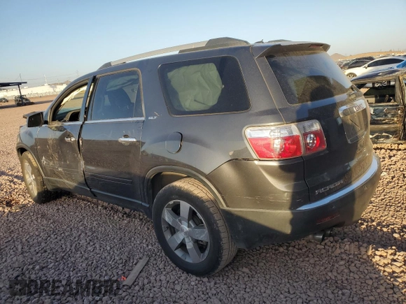 2012 GMC Acadia SLT1 with VIN 1GKKRRED1CJ414101, listed as a Copart auction lot 45060625 with 107,788 mi miles and Salvage Title. Bid and sale history available at carsss.com. Image 2.