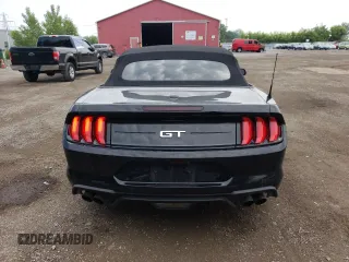 2021 Ford Mustang GT Premium with VIN 1FATP8FF1M5103901, listed as a Copart auction lot 56490485 with 46,584 mi miles and Salvage title. Bid and sale history available at DreamBid. Image 6.