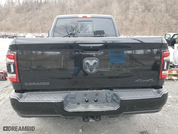 2024 Ram 2500 Laramie with VIN 3C6UR5FJ1RG103271, listed as a Copart auction lot 51228295 with 7,930 mi miles and Salvage Title. Bid and sale history available at carsss.com. Image 6.
