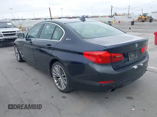 2019 BMW 5 Series 530e with VIN WBAJA9C56KB388241, listed as a IAAI auction lot 42181217 with 69,805 mi miles and . Bid and sale history available at carsss.com. Image 3.