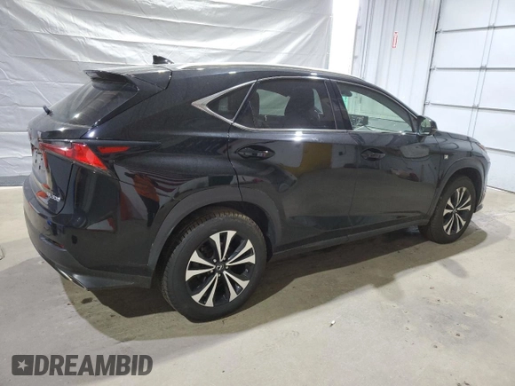 2021 Lexus NX 300 F Sport z VIN JTJSARDZ3M2262119, wystawiony jako Copart lot #57964505 z przebiegiem 48 370 mil mil oraz Szkoda całkowita • Salvage title. Historia ofert i sprzedaży dostępna na DreamBid. Obrazek 3.