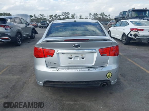 2012 Kia Forte SX with VIN KNAFW4A3XC5589300, listed as a IAAI auction lot 41714687 with 304,477 mi miles. Bid and sale history available at carsss.com. Image 16.