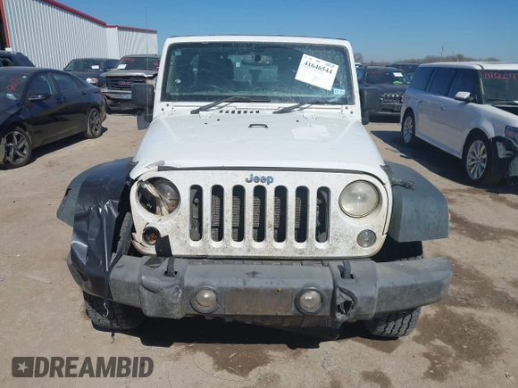 2016 Jeep Wrangler Unlimited Sport RHD with VIN 1C4BJWKG8GL307220, listed as a IAAI auction lot 41646544 with 201,199 mi miles and . Bid and sale history available at DreamBid. Image 12.