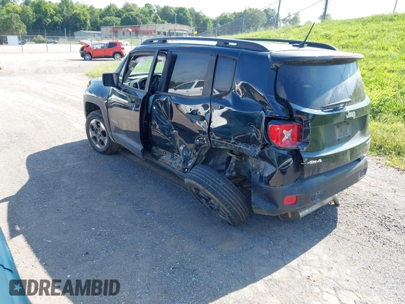 2017 Jeep Renegade Sport with VIN ZACCJBABXHPG35299, listed as a IAAI auction lot 42458083 with Not provided miles and . Bid and sale history available at DreamBid. Image 3.