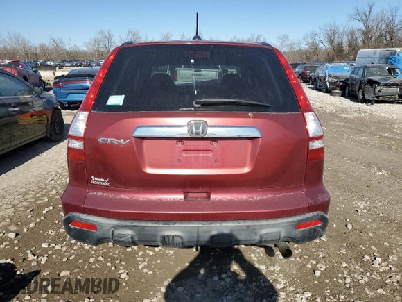 2007 Honda CR-V EX-L with VIN JHLRE487X7C080730, listed as a Copart auction lot 42798955 with 177,476 mi miles and Salvage Title. Bid and sale history available at carsss.com. Image 6.