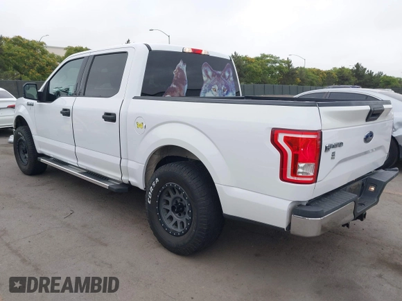 2017 Ford F-150 XL with VIN 1FTEW1CFXHKC00717, listed as a IAAI auction lot 42425695 with 80,199 mi miles and . Bid and sale history available at DreamBid. Image 3.