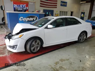2014 Toyota Camry L with VIN 4T1BF1FKXEU743198, listed as a Copart auction lot 47455245 with 104,493 mi miles and Salvage Title. Bid and sale history available at carsss.com. Image 1.