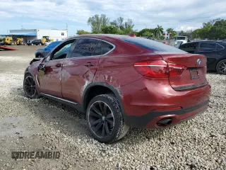 2016 BMW X6 sDrive35i with VIN 5UXKU0C56G0F92200, listed as a Copart auction lot 72515712 with 75,500 mi miles. Bid and sale history available at carsss.com. Image 2.