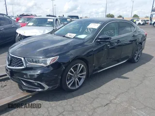 2019 Acura TLX w/Advance Pkg with VIN 19UUB3F85KA005610, listed as a IAAI auction lot 41700878 with 66,254 mi miles. Bid and sale history available at carsss.com. Image 2.