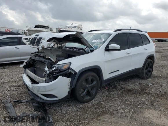 2020 Jeep Cherokee Latitude Plus with VIN 1C4PJLLBXLD561068, listed as a Copart auction lot 53815785 with 179,449 mi miles and Salvage title. Bid and sale history available at DreamBid. Image 1.