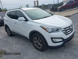 2014 Hyundai Santa Fe Sport with VIN 5XYZU3LB4EG142671, listed as a IAAI auction lot 41881695 with 158,183 mi miles. Bid and sale history available at carsss.com. Image 1.