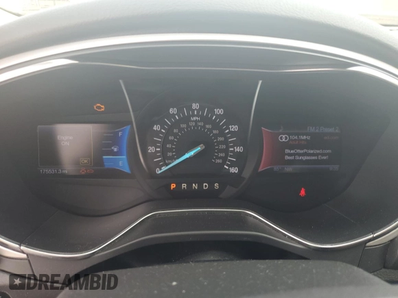 2013 Ford Fusion SE with VIN 3FA6P0HR6DR232655, listed as a Copart auction lot 63034895 with 175,531 mi miles and Clean title. Bid and sale history available at DreamBid. Image 9.