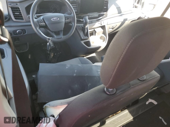 2024 Ford Transit Passenger XL with VIN 1FBAX2C89RKA77582, listed as a Copart auction lot 46699245 with Not provided miles and Salvage title. Bid and sale history available at DreamBid. Image 8.