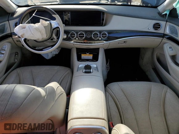 2017 Mercedes-Benz S 550e with VIN WDDUG6DB2HA294721, listed as a Copart auction lot 48889975 with Not Provided miles and Non Repairable. Bid and sale history available at DreamBid. Image 8.